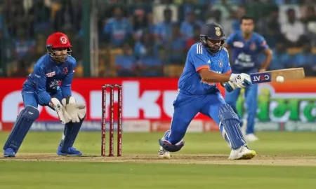 [Watch] Rohit Sharma Plays A Rare Reverse-Sweep Shot In 3rd IND vs AFG T20I