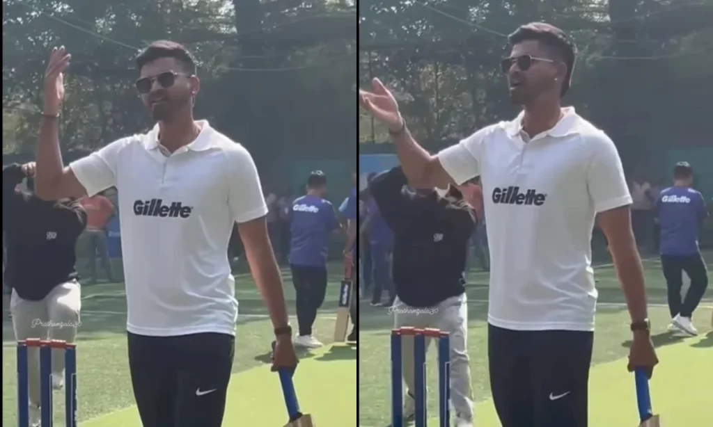 [Watch] Fans Tease Shreyas Iyer With "I Miss You Dhanashree" Chants