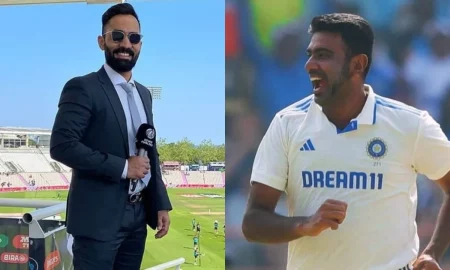 Dinesh Karthik Slammed R Ashwin By Comparing Him To England's Inexperienced Spinners