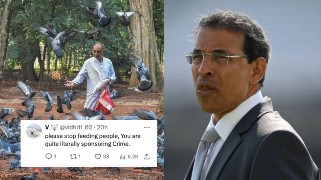 'Average WhatsApp Uncle': Fans Roast Harsha Bhogle For Asking People To Stop Feeding Pigeons