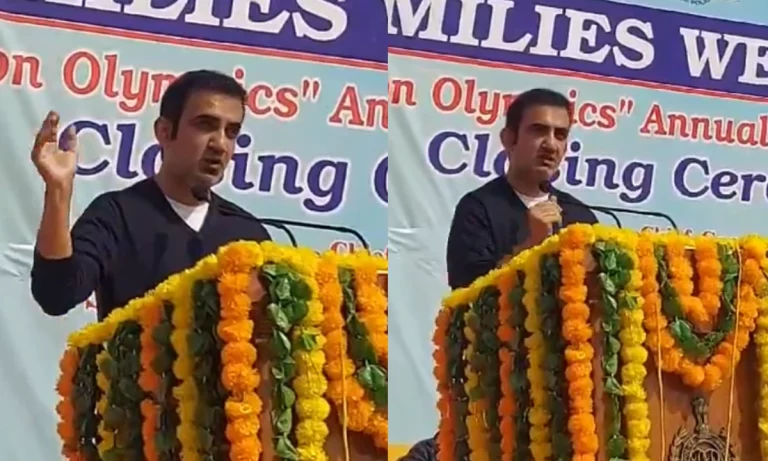 "Politicians Should Salute You": Gautam Gambhir Gives A Moving Speech At A Delhi Police Event