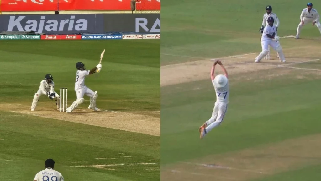 [Video] Shubman Gill Takes A Juggling Catch Of Rehan Ahmed On Kuldeep Yadav's Bowling