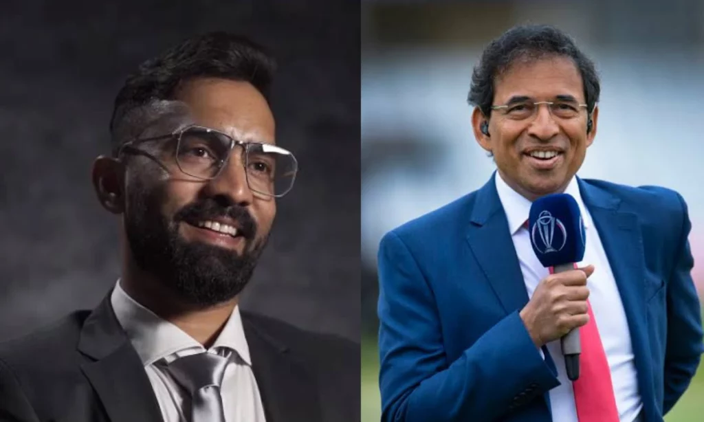 IND vs ENG: Dinesh Karthik Hilariously Sledged Harsha Bhogle During Commentary On Sunday In Vizag