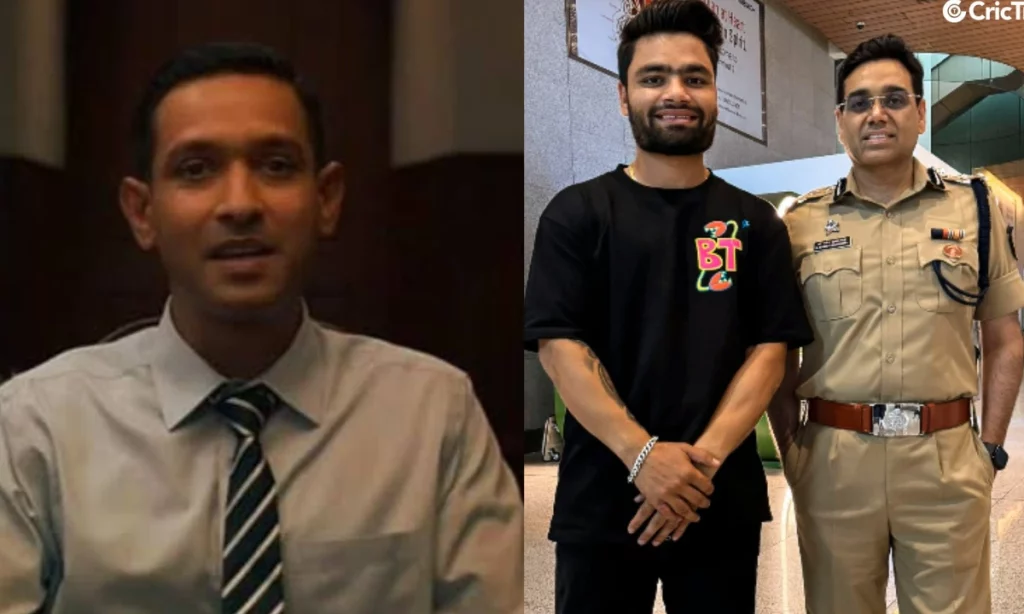 Rinku Singh Shared A Beautiful Message After Meeting IPS Manoj Kumar Sharma