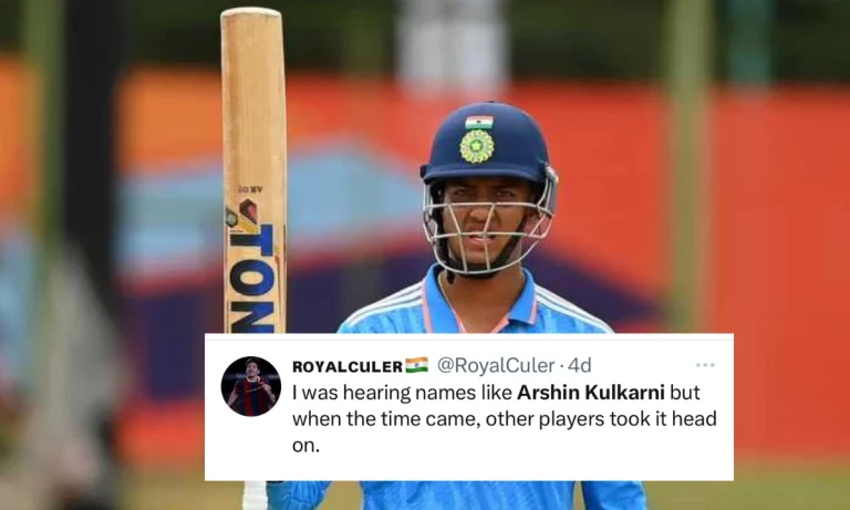 U-19 World Cup: Twitterati Left Disappointed As Arshin Kulkarni Fails To Live Up To The Hype