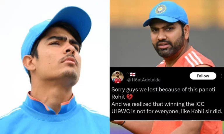 Rohit Sharma Got Trolled After India's Defeat In U-19 World Cup Final vs Australia