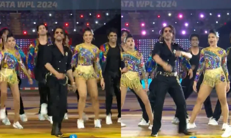 [Watch] Shah Rukh Khan Dances On Jhoome Jo Pathaan At WPL Opening Ceremony In Chinnaswamy