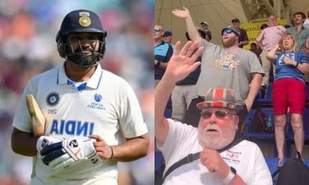 [Watch] England's Barmy Army Fans Troll Rohit Sharma With 'Bye Bye Rohit' Song After Dismissal In Ranchi Test