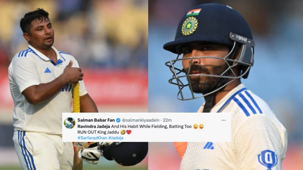 10 Hard-Hitting Tweets On Ravindra Jadeja By Fans After Sarfaraz Khan's Run Out