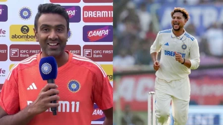 IND vs ENG: "Stole The Fifer Away .." - R Ashwin Trolled Kuldeep Yadav