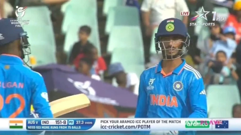 WATCH - "Haarengey Par.." Naman Tiwari's Inspiring Message To Murugan Abhishek During U19 WC Final