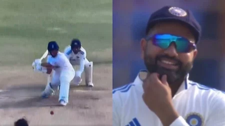 Watch: Rohit Sharma Gives A Smiling Reaction To Ben Duckett's Switch-Hit Six Off Ravindra Jadeja