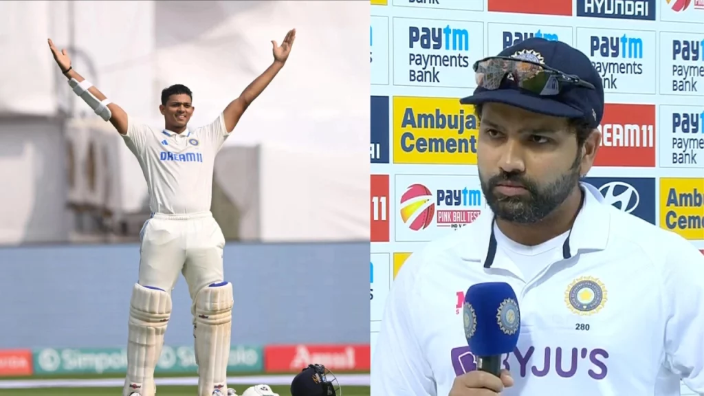 Rohit Sharma Gives A Stern Warning To Yashasvi Jaiswal Despite His Double Century