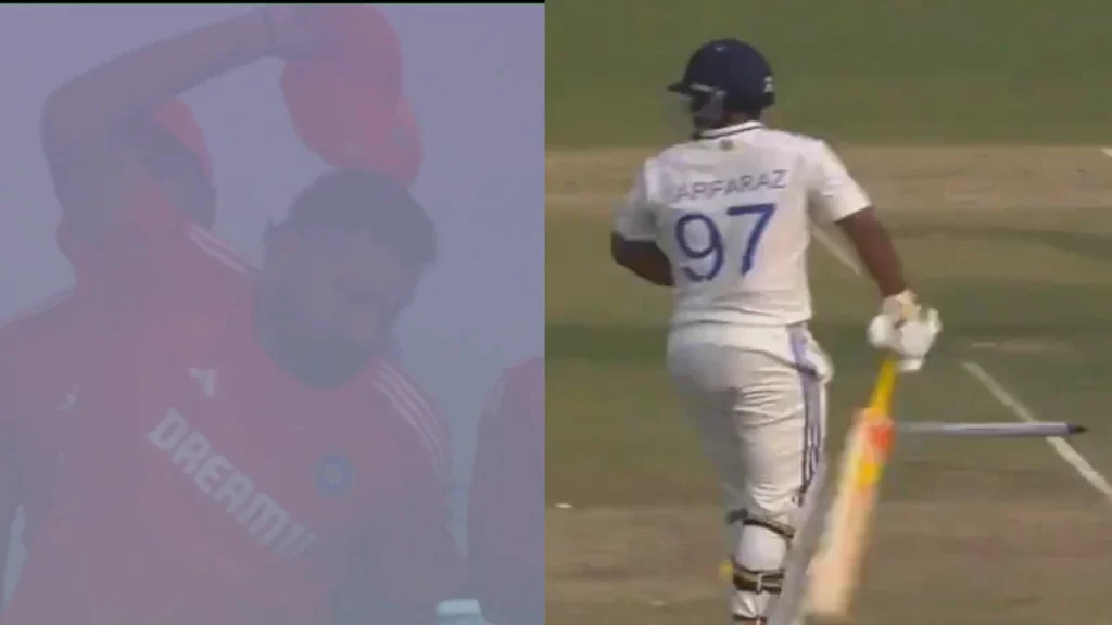 [Watch] Rohit Sharma Throws His Cap In Anger After Sarfaraz Khan Got Run Out Due To Ravindra Jadeja