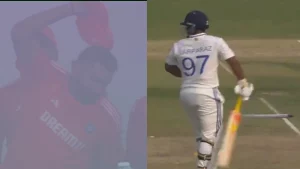 [Watch] Rohit Sharma Throws His Cap In Anger After Sarfaraz Khan Got Run Out Due To Ravindra Jadeja