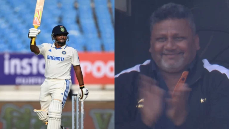 [Video] Emotional Reactions Of Sarfaraz Khan’s Father And Wife After He Reached Fifty On Debut