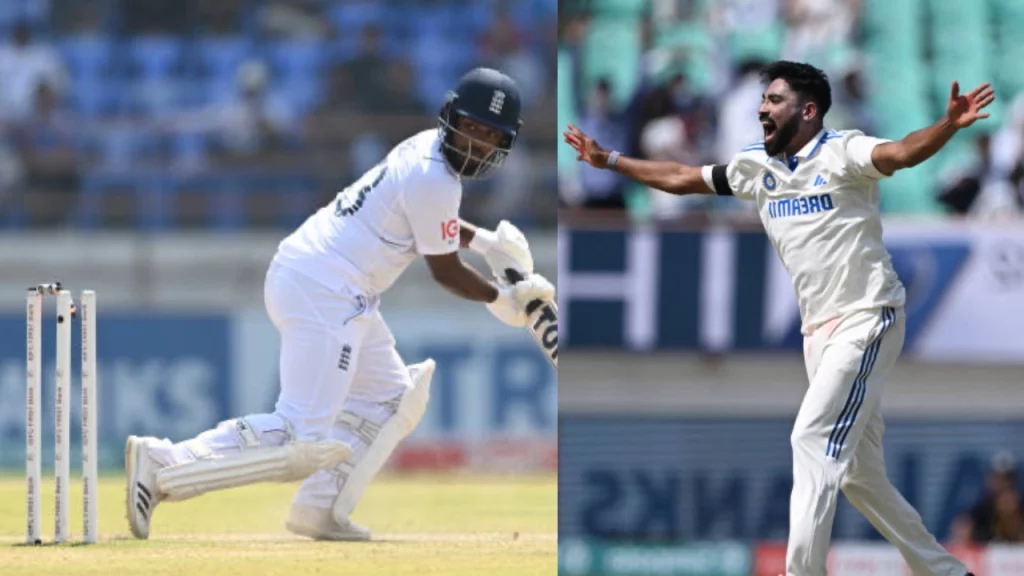 [Watch] Mohammed Siraj Bowled Rehan Ahmed And James Anderson With Missile Yorkers
