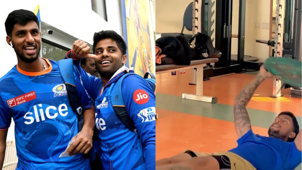 Suryakumar Yadav And Tilak Varma Engage In A Hilarious Banter Ahead Of IPL 2024