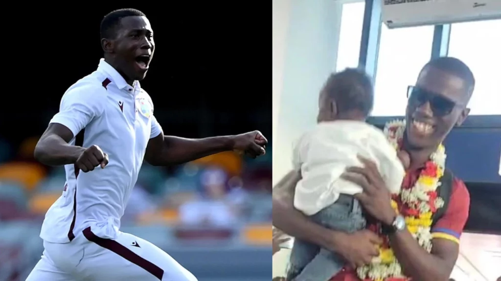 [Watch] Shamar Joseph Gets A Hero's Welcome After Gabba Heroics