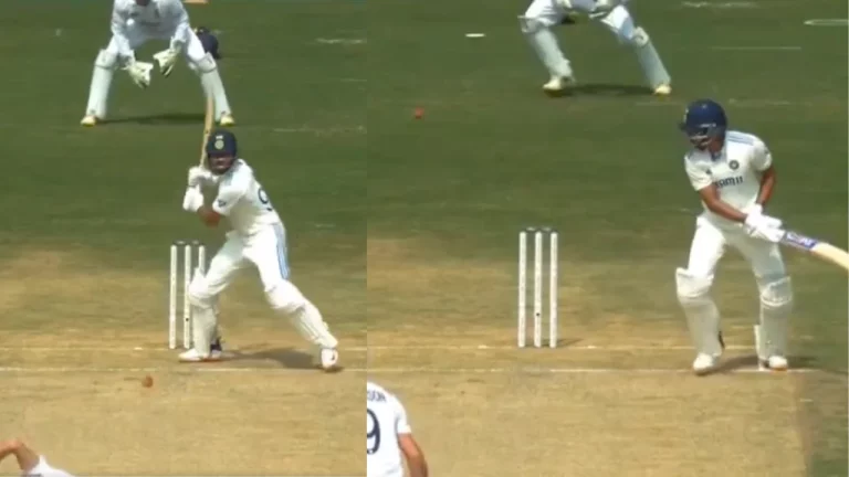 [Watch] Shreyas Iyer Makes A Mockery Of Himself While Playing A Short Ball From James Anderson