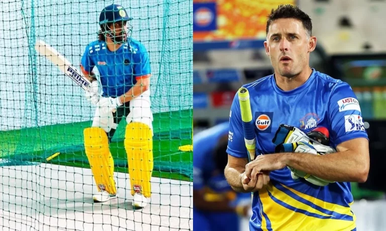 Michael Hussey Gave A Big Update On MS Dhoni Ahead Of IPL 2024