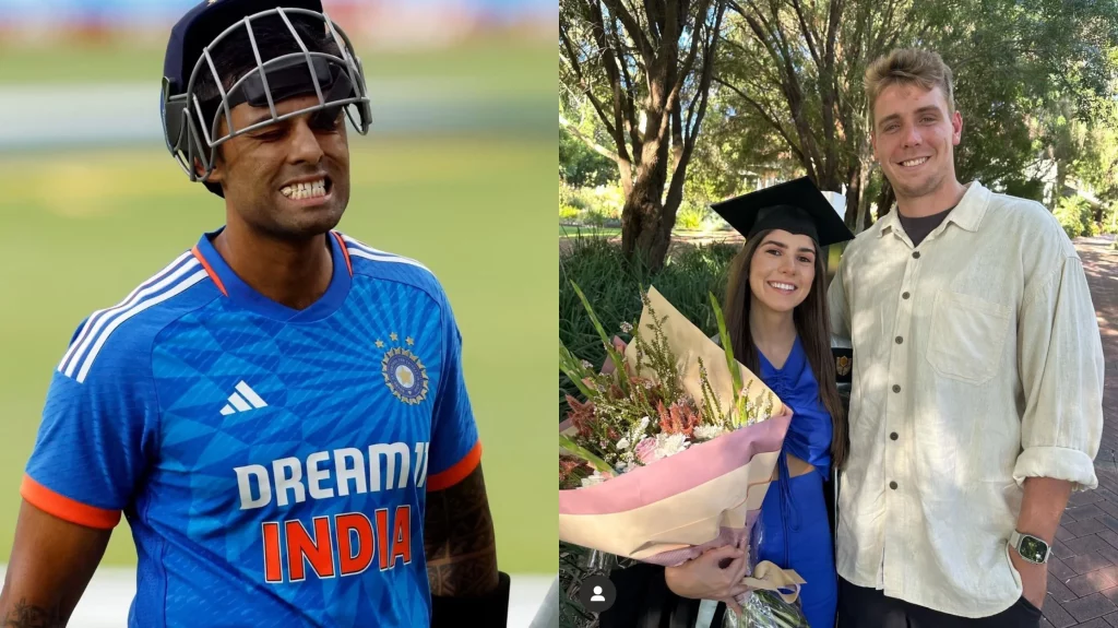 Cameron Green found himself engaged in a humorous exchange with Mumbai Indians batter Suryakumar Yadav.