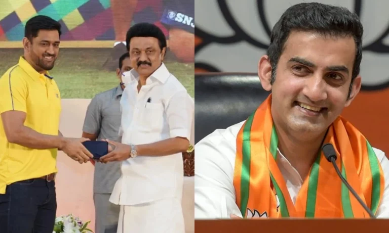 MS Dhoni Could Join MK Stalin's DMK And Face Gautam Gambhir In 2024 Elections - Reports