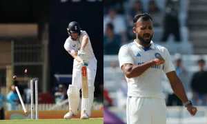 [Video] Akash Deep Cleans Up Zak Crawley's Off-Stump Again After Being Denied Due To A No-Ball