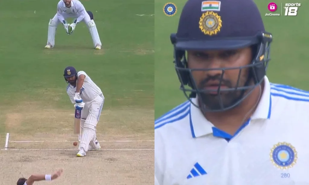 [Video] James Anderson Bowls A Dream Delivery To Rohit Sharma