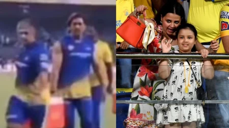 VIDEO - MS Dhoni's Selfless Gesture For Support Staff Ahead Of IPL 2024 Opener Has Gone Viral