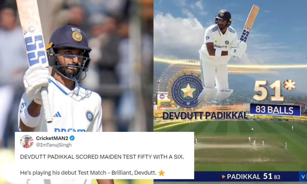 VIDEO - Devdutt Padikkal Reached His Half-Century With A Sensational Six