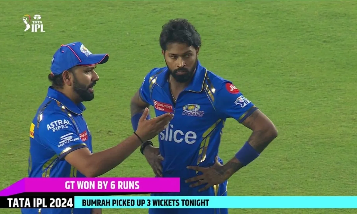 VIDEO - Rohit Sharma And Hardik Pandya Engaged In Heated Chat After MI's Defeat