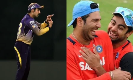 Gautam Gambhir Shared A Hilarious Post And Received Epic Comments From Yuvraj, Harbhajan And Irfan
