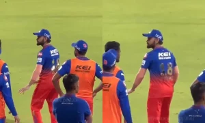 [Watch] Virat Kohli Dances On 'Apdi Pode' Song In Front Of Chennai Crowd During CSK vs RCB