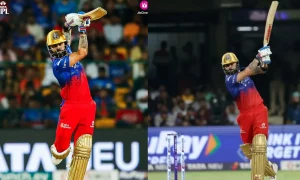 [Watch] Virat Kohli Cracks 4 Fours In 1st Over Against Sam Curran In RCB vs PBKS Match