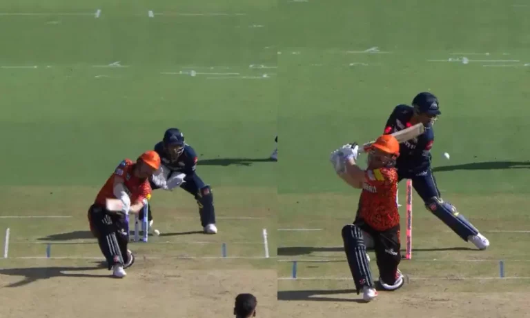 [Watch] GT vs SRH: Noor Ahmad Hits Travis Head's Middle Stump With A Big Googly