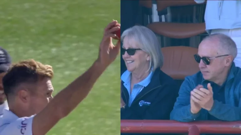 VIDEO - James Anderson's Father's Reaction To The Pacer Claiming His 700 Test Wickets Has Gone Viral