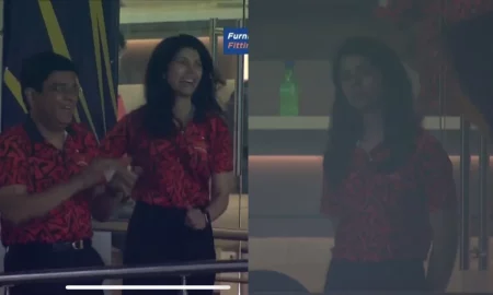 VIDEO - SRH Boss Kavya Maran's Change Of Emotions In Final Over vs KKR Has gone Viral