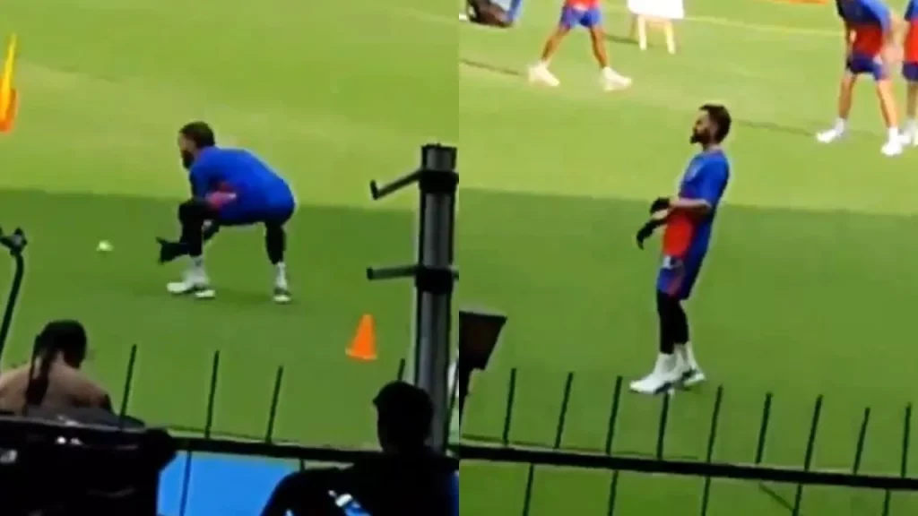 VIDEO - Virat Kohli Starts Training At Chinnaswamy Stadium Ahead Of IPL 2024