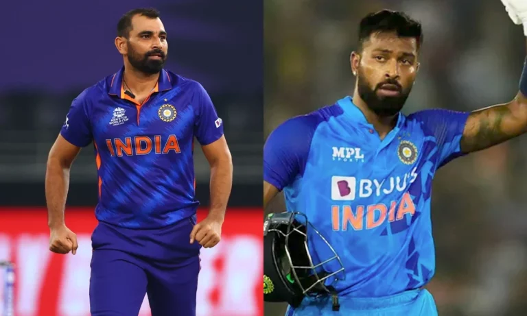 Mohammed Shami Liked A Controversial Tweet Insulting Hardik Pandya
