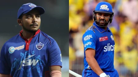 Prithvi Shaw Will Replace Rohit Sharma In Mumbai Indians For IPL 2025