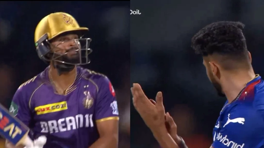 [Watch] RCB vs KKR: Mohammed Siraj Applauds Shreyas Iyer After Being Hit For A Six