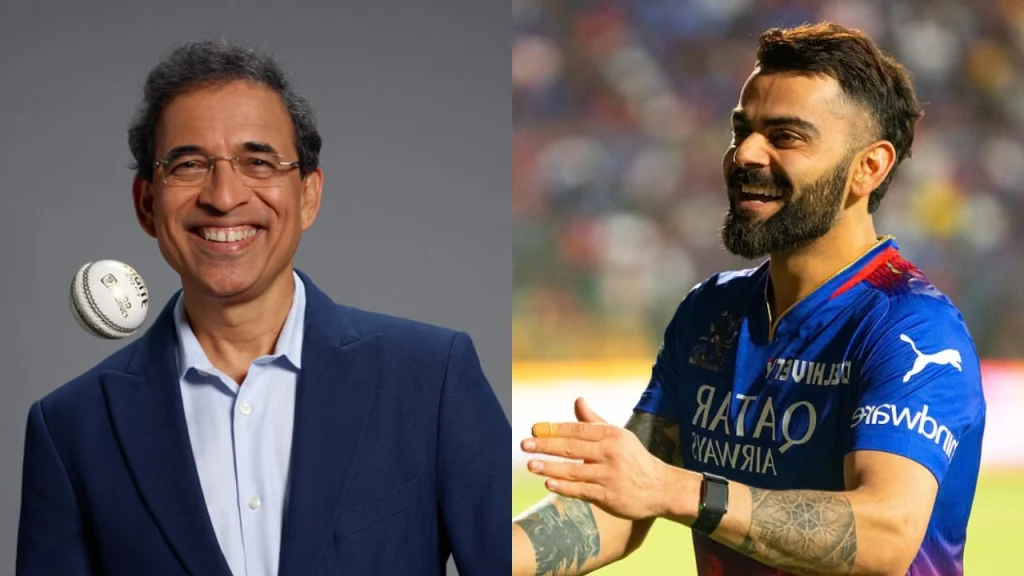 Virat Kohli Fans Got Triggered By Harsha Bhogle's 'Landmark' Tweet On Rachin Ravindra