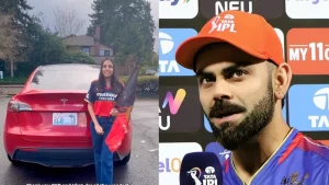 Watch: A Virat Kohli Fan Girl From Seattle In USA Supporting RCB In IPL 2024