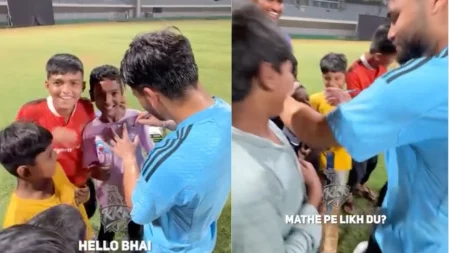 Watch: Rinku Singh Stunned As Fans Request Autographs On Neck And Forehead Ahead Of IPL 2024
