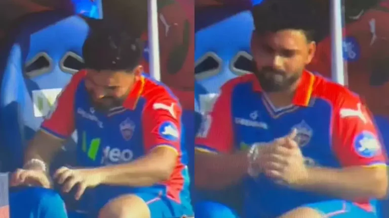 Watch: Rishabh Pant Shows His Frustration After Getting Out Cheaply In His Comeback Game