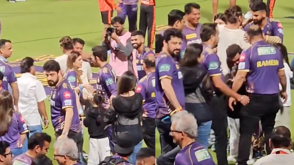 Watch: Shah Rukh Khan Hugged Gautam Gambhir, Shreyas Iyer, And Chandrakant Pandit After KKR Win