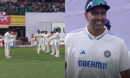 Watch: R Ashwin Gets A Guard Of Honor In Dharamsala Ahead Of 100th Test