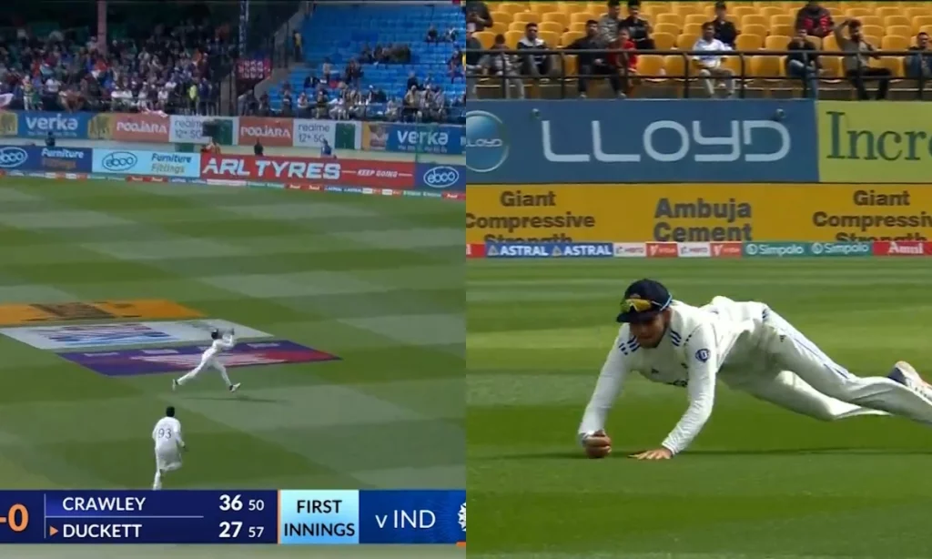 Video: Shubman Gill Takes A Jaw-Dropping Catch In Dharamshala