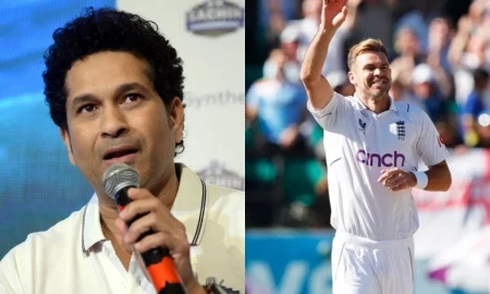 'First Time I Saw Him..': Sachin Tendulkar's Tribute To James Anderson As Pacer Claims 700 Wickets